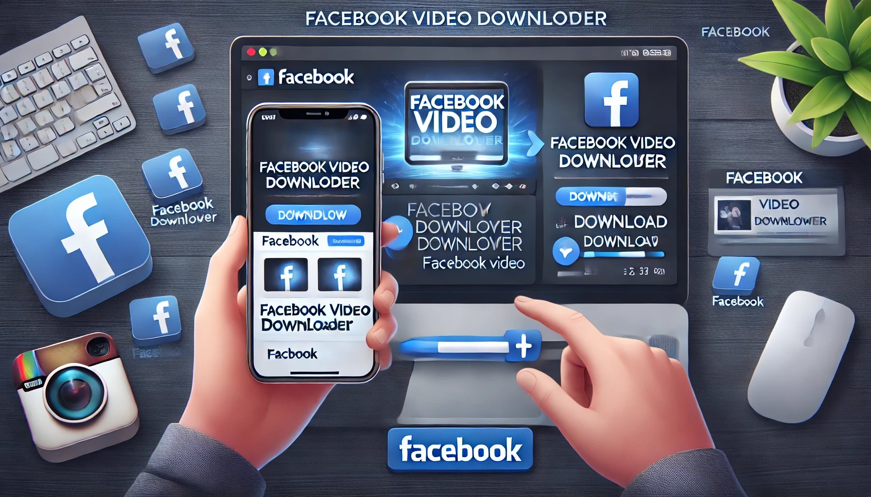 Facebook Video Downloader - Free & Fast